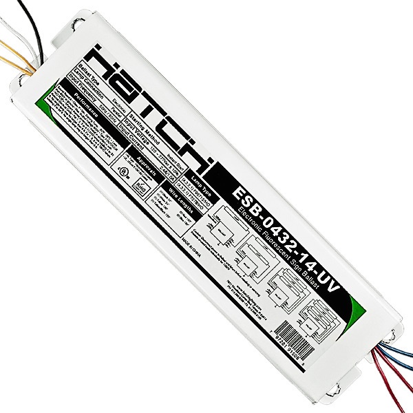 Electronic Sign Ballast - 4-32 Ft. Total Lamp Length - (1-4 Lamps)