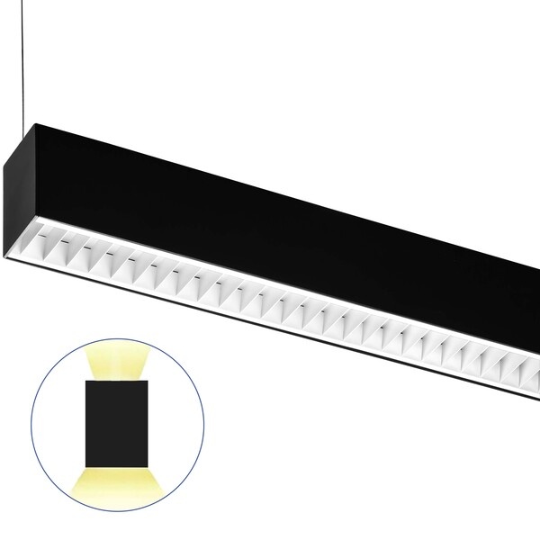 4 Ft. Wattage And Color Selectable Architectural Led Linear Fixture ...