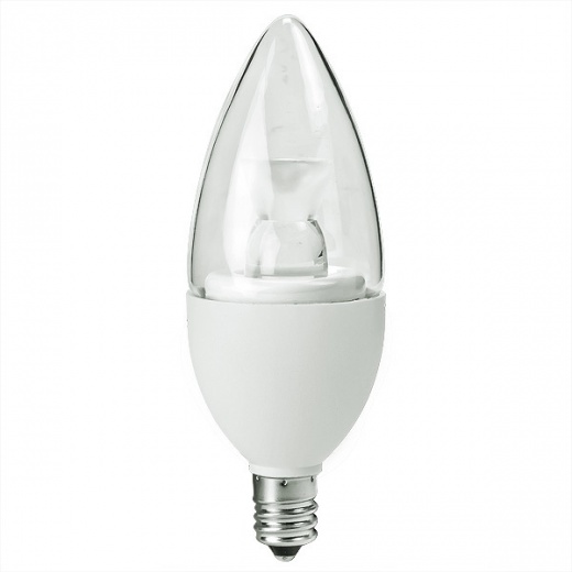 325 Lumens Dimmable LED Chandelier Bulb - 4.5 Watt - 2700 Kelvin