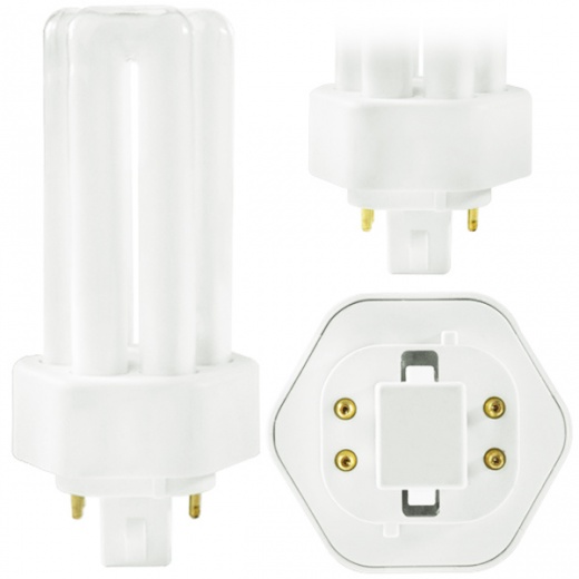 Sylvania 20882 Plug-In Compact Fluorescent Lamp - 4 Pin GX24q-3 Base - 4100K