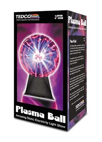 Plasma Ball Lamp 6″