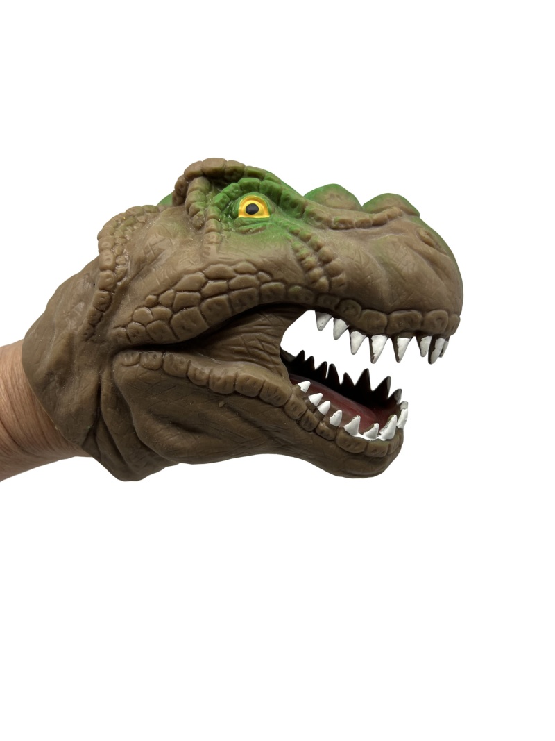 Two Dino Hand Puppets