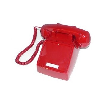 250047-Vba-Ndl Red Desk No Dial