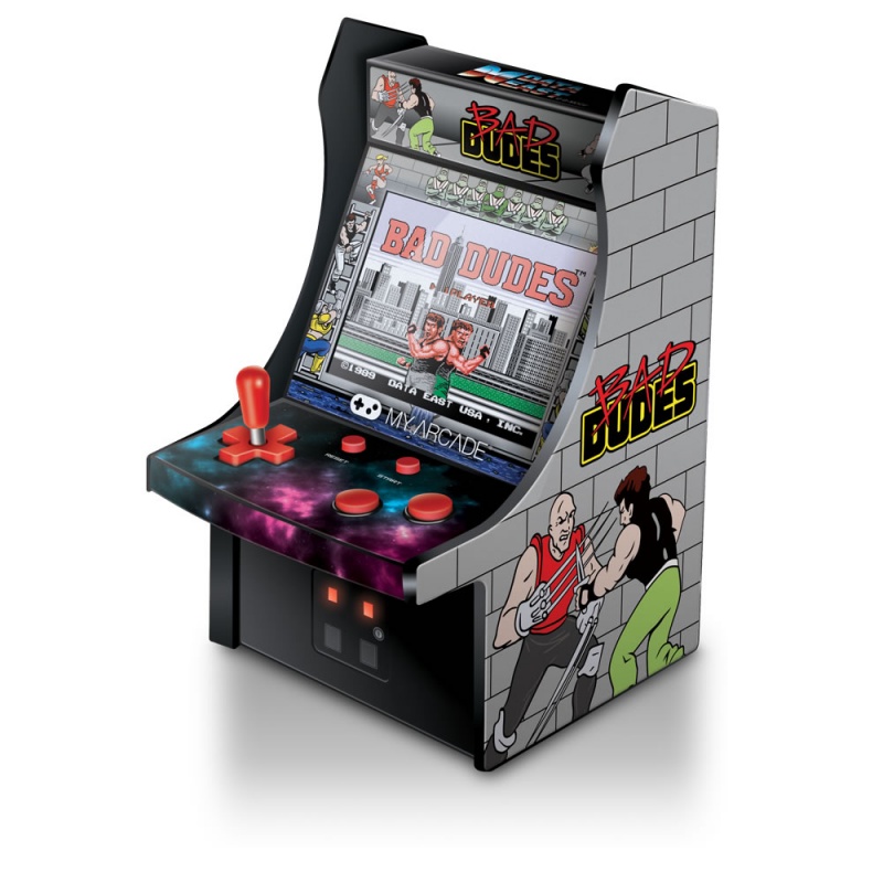 6" Retro Bad Dudes Micro Arcade