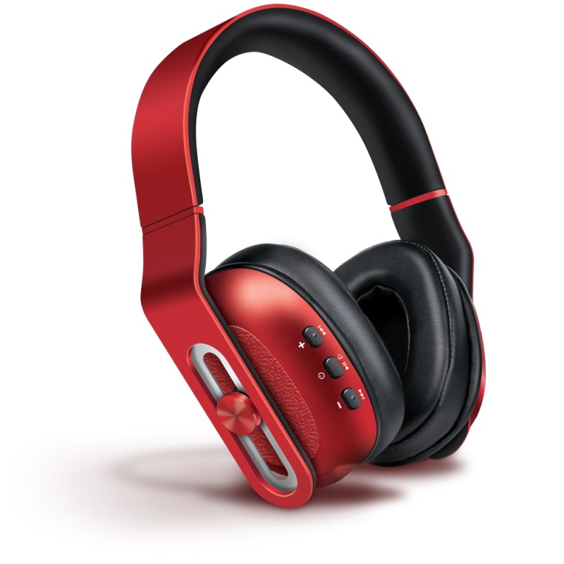 Bt-2700 Red Isound Bluetooth Headphones