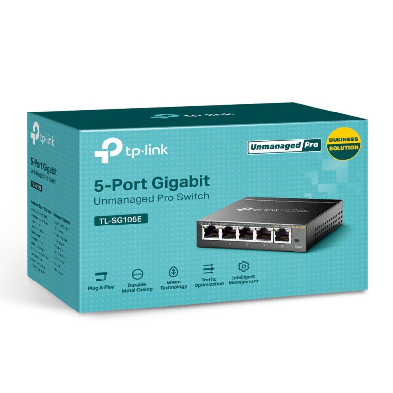 5-Port Gigabit Easy Smart Switch