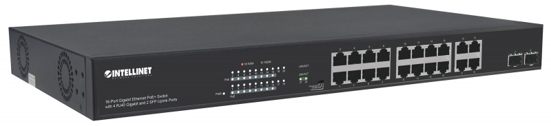 16-Port Gigabit Ethernet Poe+ Switch