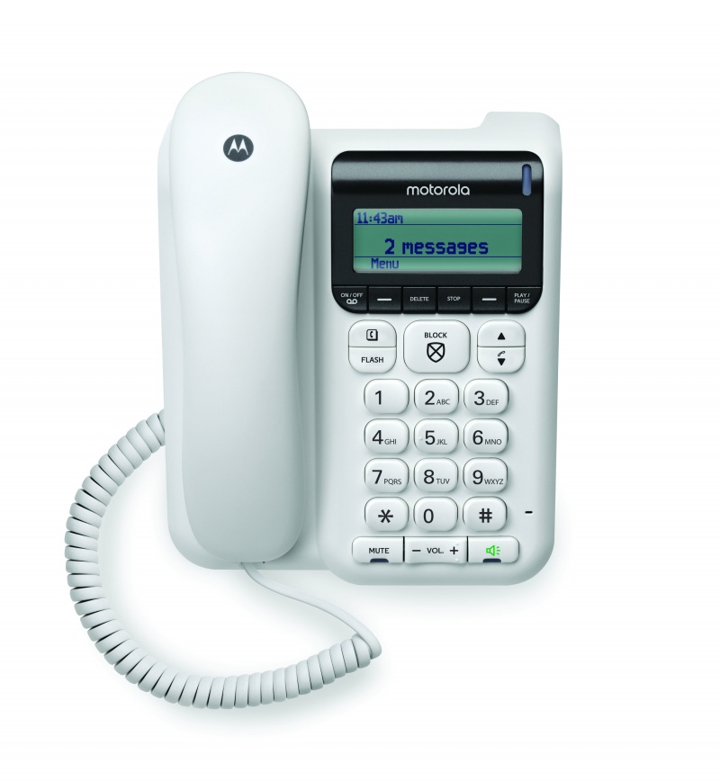 Motorola Corded Phone, Answering Machine