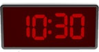 2.5 Inch Digital Clock