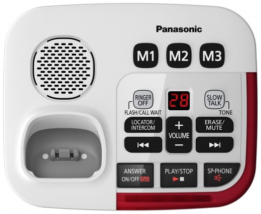 Panasonic Amplified Cordless Phone with Answering Machine