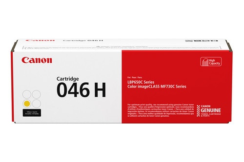 Canon 046H Yellow Original Toner Cartridge Aa) - High Capacity