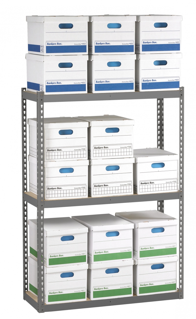 ZLine Archive Shelving Unit With Decking