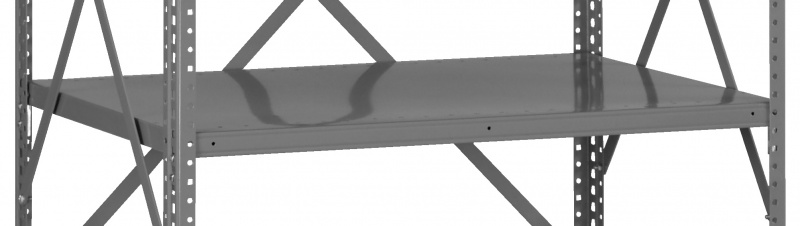 Industrial Shelf For Q-Line Shelving - 22 Gauge