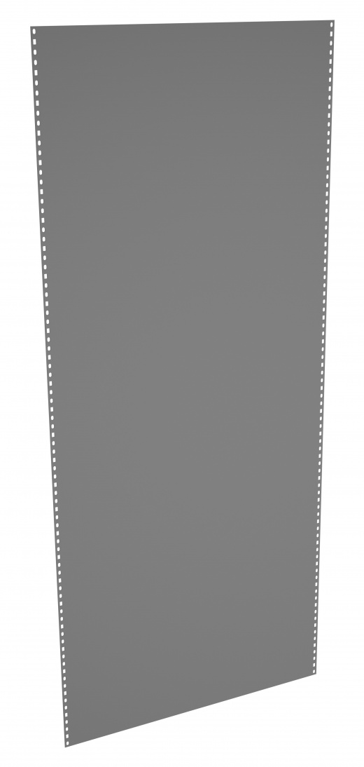 Back Panel for Q-Line Shelving - Industrial-Grade Steel Back Panels