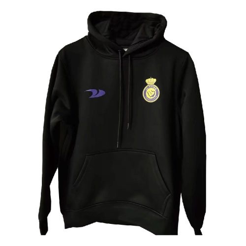 2022-2023 Al Nassr Ronaldo #7 Sweater Hoodie Black, Size: l