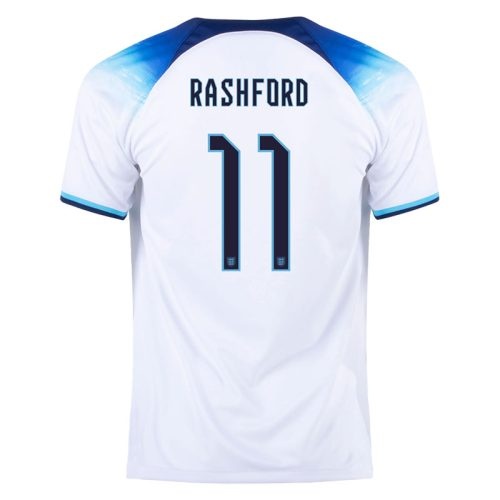 2022 England Rashford #11 Home Soccer Jersey, Size: m