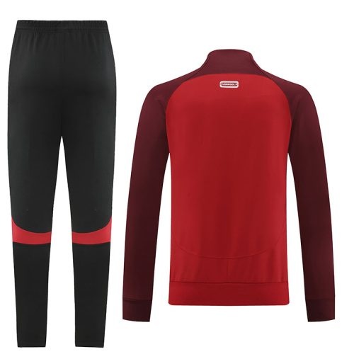 2022-2023 Liverpool Jacket + Pants Training Suit Dark Red, Size: s