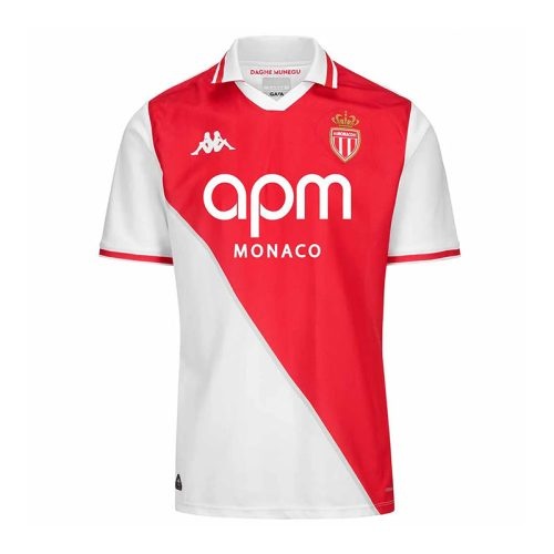 2024-2025 As Monaco Home Soccer Jersey