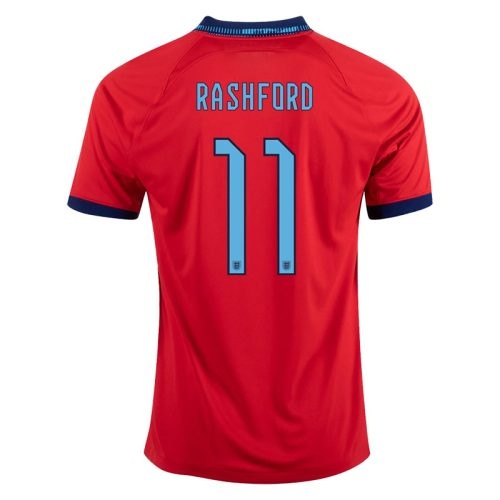 2022 England Rashford #11 Away Soccer Jersey, Size: s