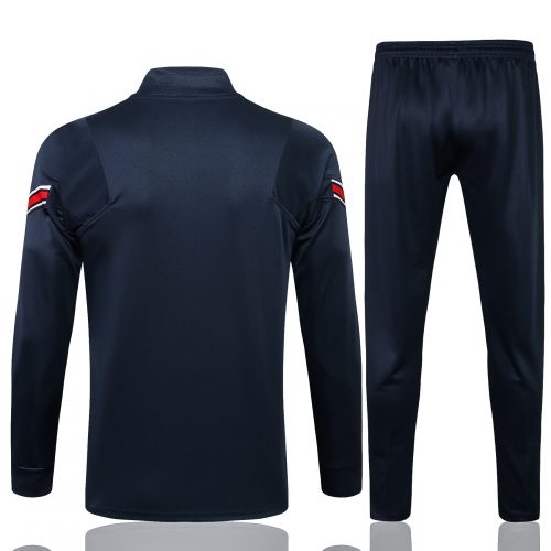 2021-2022 Psg Jacket + Pants Training Suit Blue, Size: s