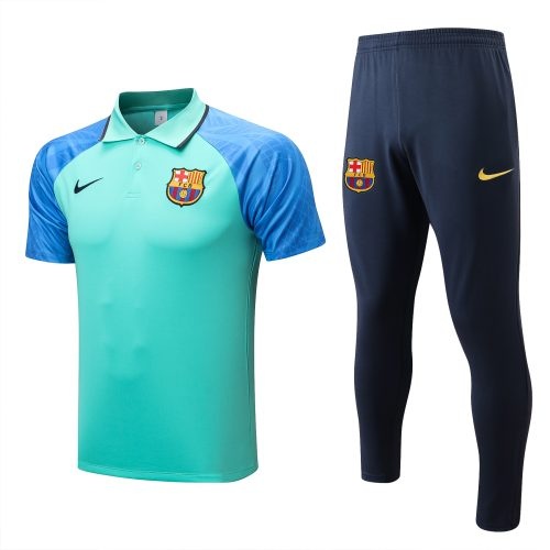 2022-2023 Barcelona Green Polo, Size: s