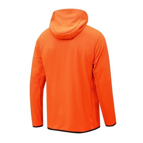 2022-2023 Atletico Madrid Hoodie Jacket + Pants Training Suit Orange, Size: m