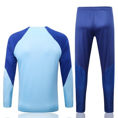 2022-2023 Atletico Madrid Training Suit Light Blue, Size: Xl
