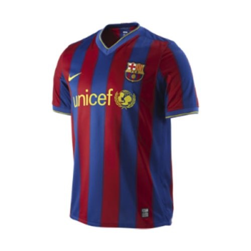 Retro 2009-2010 Barcelona Home Soccer Jersey