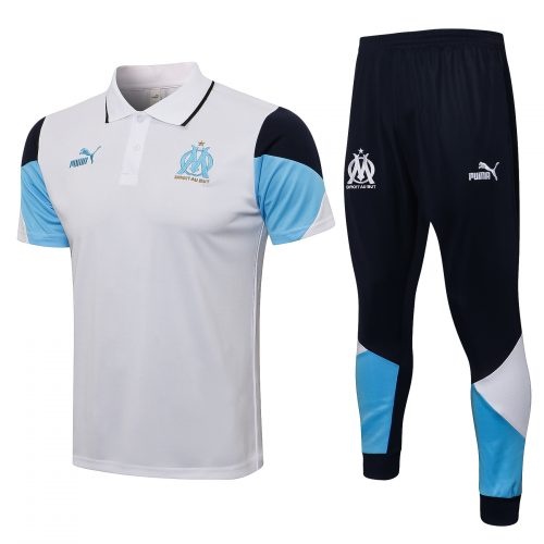 2021-2022 Marseille White Polo
