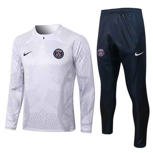 2022-2023 Psg Training Suit White, Size: Xl