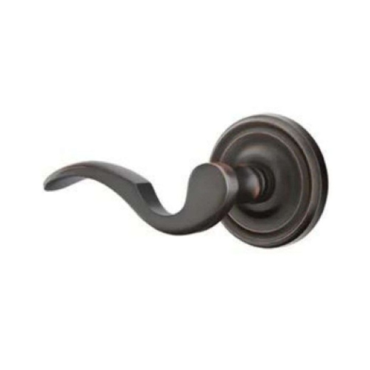 Emtek C5107C-US10B-LH Classic Design Series Cortina Grade 2 Lever Set