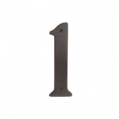 Emtek 2821-US3NL Brass 5-1/2" House Numbers