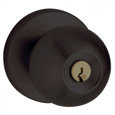 Baldwin 5218-190-Entr Modern Entry Knob With Contemporary