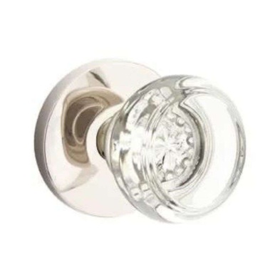 Emtek C5059GT-US14 Crystal Series Georgetown Grade 2 Knobset