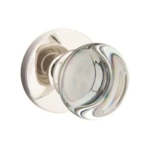 Emtek C5109PC-US14 Crystal Series Providence Crystal Grade 2 Knobset
