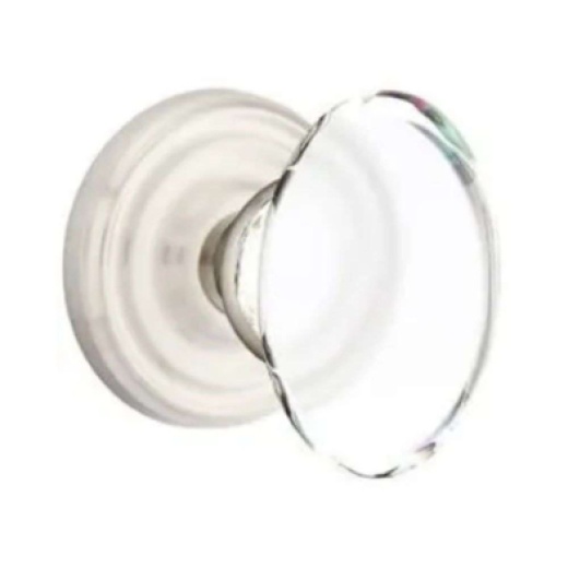 Emtek C5107HT-US15 Crystal Series Hampton Grade 2 Knobset