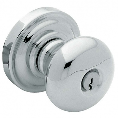 Baldwin 5205-260-Fd Classic Dummy Knob With Classic Rose