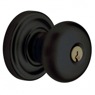 Baldwin 5205-190-Entr Classic Exit Knob With Classic Rose