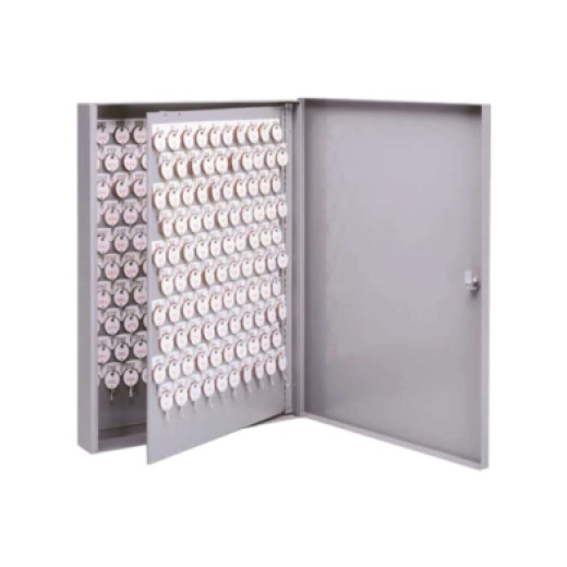 Lund 556-F-200-Ns-1T Two 100 Hook Panel 18-Gauge Key Cabinet