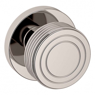 Baldwin 5045.055-Pass Estate Passage Knob W-5046 Rose