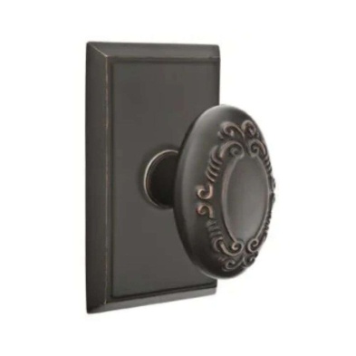 Emtek C5052V-US10B Classic Design Series Victoria Grade 2 Knobset