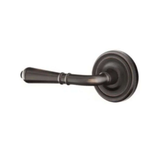 Emtek C5107T-US10B-LH Classic Design Series Turino Grade 2 Lever Set