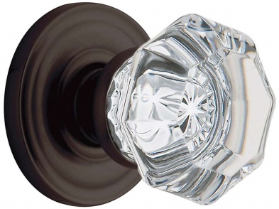 Baldwin 5080-102-Pass Fillmore Passage Knob With 5048 Rose