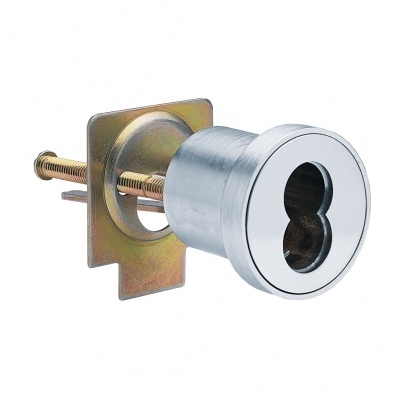 Schlage 80-129-626 Sfic Rim Cylinder Housing, Satin Chrome