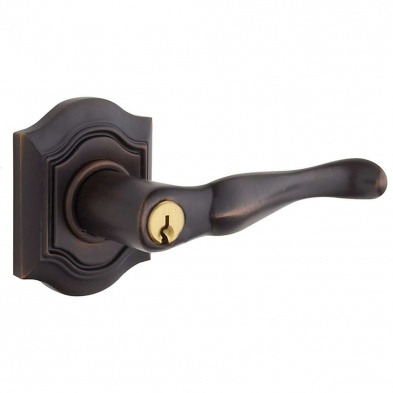 Baldwin 5237-112-Rent Bethpage Exit Lever Rh Bethpage Rose
