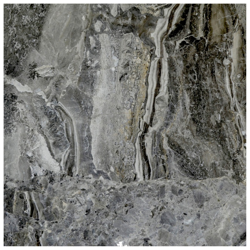Silver Fantasy Marble Tile - Polished