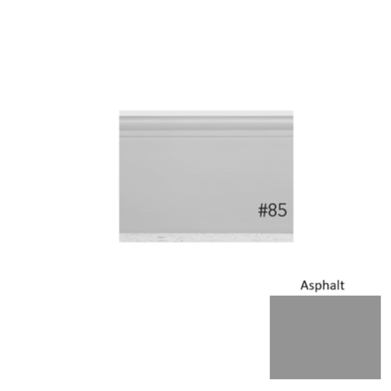 Pinnacle Plus #25 Classic Asphalt Rubber Coil Wall Base - 4 9/16" X 60 Ft