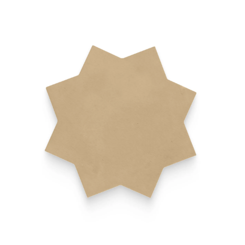 Atelier Fawn Star Porcelain Tile - Matte - 6.5" x 6.5"