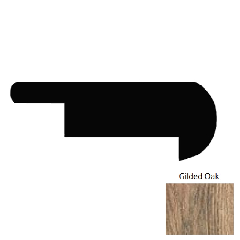 Rivercrest Gilded Oak Overlap Stair Nose Trim