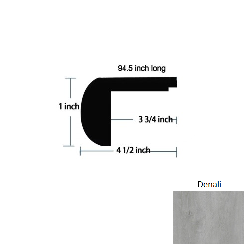 Natural Plus Denali Luxury Vinyl 94.5" Flush Stair Nose